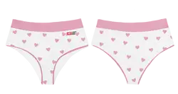 Custom two-piece sporty bikini love struck - Swimming-bottoms