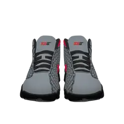 Custom basketball shoes black power dribble - Basketball-shoes