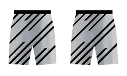 Custom black lines adult youth soccer shorts - Short