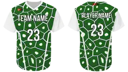 Custom  fashionable no button adult youth unisex baseball jersey - Jersey