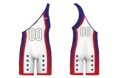 Custom single strap wrestling singlets adult youth unisex american warrior - Wrestling-singlets