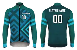 Custom unique adult youth unisex cycling long sleeve - Jersey