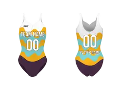 Custom women sleeveless ballet uniform summer wave - Ballet-uniforms