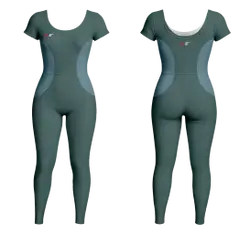 Custom women short sleeve unitards dance uniform  matte - Dance-bodysuits