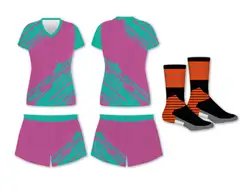 Custom simple abstract adult youth volleyball jersey - Jersey