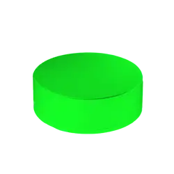 Custom hockey puck green - Hockey-pucks