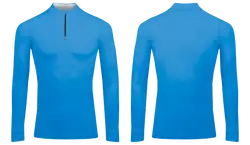 Custom quarter zip long sleeve adult youth unisex shirt-shooting shirts - Jacket