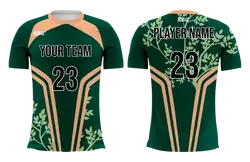 Custom vine nature adult youth volleyball unisex jersey - Jersey