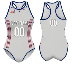 Custom water women speed suit multi stars - Women-water-speed-suits