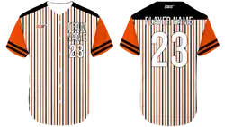 Custom two color lines adult youth unisex baseball jersey - Jersey