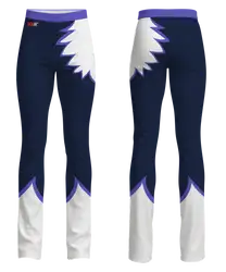 Custom figure skating pants youth unisex glacial point - Figure-skating-pants
