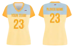 Custom flesh solids adult youth volleyball jersey - Jersey