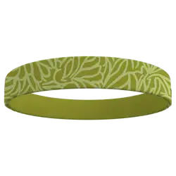 Custom wristband silicone organic floral pattern - Wristbands