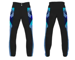 Custom square design adult youth unisex baseball pants - Baseball-pants