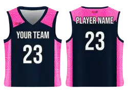 Custom multiple shape adult youth unisex basketball jersey - reversible uniform - Jersey