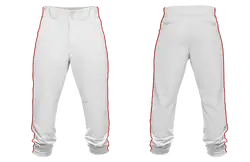 Custom crystal ruby adult youth unisex knee length softball pants - Softball-pants