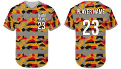 Custom high class no button adult youth unisex softball jersey - Jersey