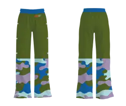 Custom breakaway wide leg pants adult youth unisex tundra - Wide-leg-pants