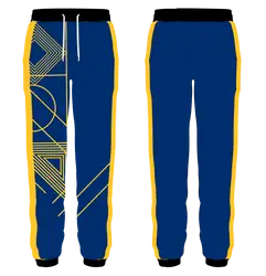 Custom geometrical lines adult youth unisex sweatpants - Sweatpant