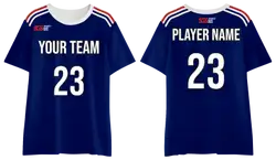 Custom cricket shirt adult youth unisex french flair - Jersey