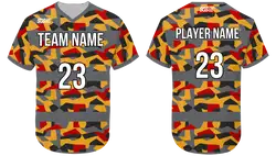 Custom high class no button adult youth unisex softball jersey - Jersey