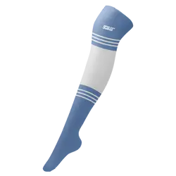 Custom cheerleading  socks adult youth unisex sky stripes - Socks