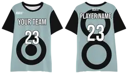 Custom moisture wicking  circle adult youth unisex shirt - Jersey