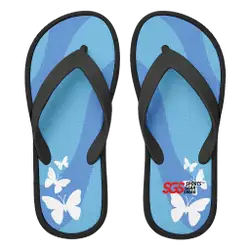 Custom flip flops black comfy - Flip-flops