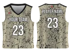 Custom veins abstract adult youth unisex basketball jersey - reversible uniform - Jersey