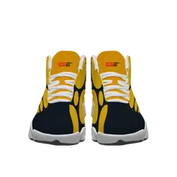 Custom basketball shoes white court king - Basketball-shoes