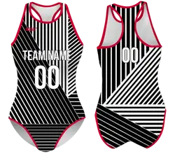 Custom water women speed suit panda lines - Women-water-speed-suits