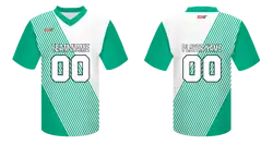Custom diagonal lines  adult youth unisex football jersey - Jersey