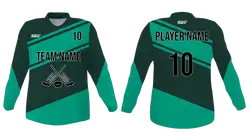 Custom simple stripe adult youth unisex hockey jersey - Jersey