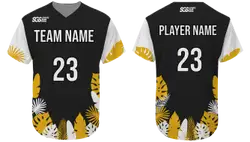 Custom edges nature short sleeve adult youth unisex softball jersey - Jersey