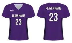 Custom soccer jersey adult youth unisex lavender - Jersey
