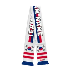 Custom fan scarf taeguk circle - Fan-scarves