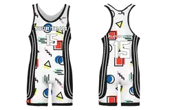 Custom adult youth unisex powerlifting suits shapescape showdown - Powerlifting-singlets
