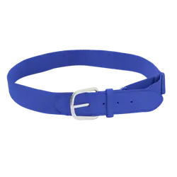 Dark  blue adult youth unisex softball leather belt - Softball-belts