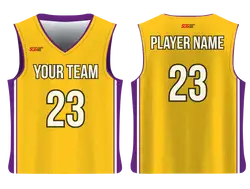 Custom game changer premium adult youth unisex basketball jersey - reversible uniform - Jersey