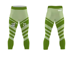 Custom attractive adult youth unisex mid calf compression tights - Compression-tights