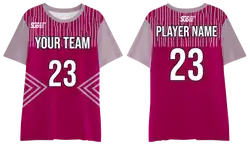 Custom short sleeve shirts adult youth unisex pinline fade - Shirt