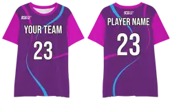 Custom moisture wicking deviated adult youth unisex shirt - Esports-jerseys