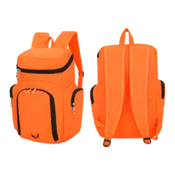 Orange & black  backpacks - Backpacks