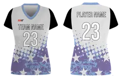 Custom starline design adult youth volleyball jersey - Jersey