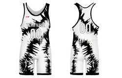 Custom abstract black adult youth unisex powerlifting singlets - Powerlifting-singlets