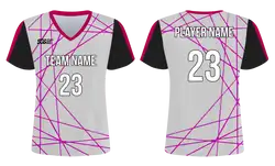 Custom abstract lines adult youth soccer jersey - Jersey