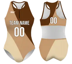 Custom water women speed suit mocha mist - Women-water-speed-suits