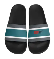Custom slides black unisex collegiate - Slides