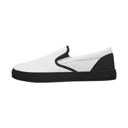 Custom slip on shoes black stellar - Slip-on-shoes