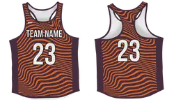 Custom track singlets adult youth unisex smoothy curves - Track-singlets